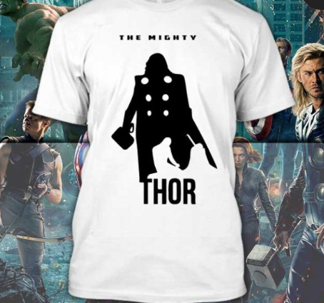 (TSM-0032) ΜΠΛΟΥΖΑΚΙ TSHIRT THOR WHITE