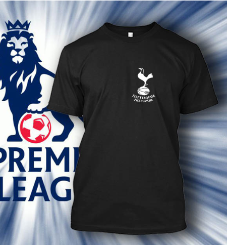 (TSPL-057) ΜΠΛΟΥΖΑΚΙ TSHIRT PREMIER LEAGUE  TOTHENAM BLACK 2