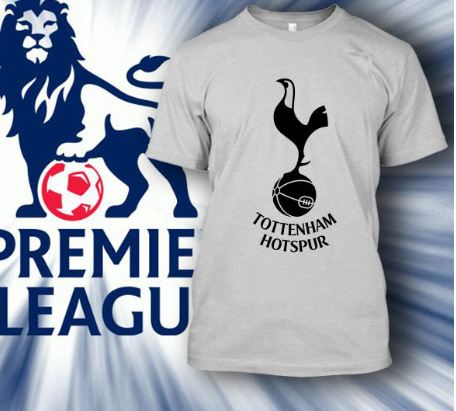 (TSPL-056) ΜΠΛΟΥΖΑΚΙ TSHIRT PREMIER LEAGUE  TOTHENAM WHITE