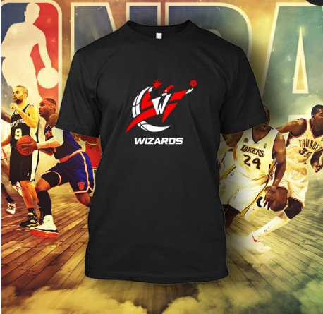 (TSNB-045 ΜΠΛΟΥΖΑΚΙ TSHIRT NBA  WIZARDS BLACK