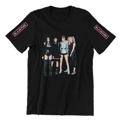 T-shirt Black Pink (20010-1004)