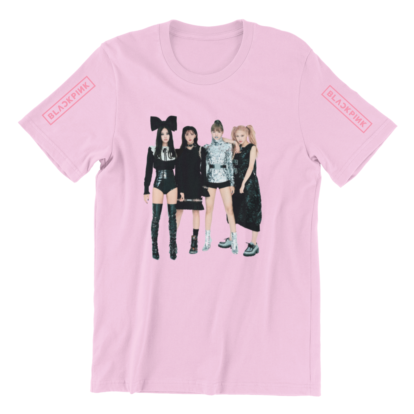 T-shirt Black Pink (20010-1004)