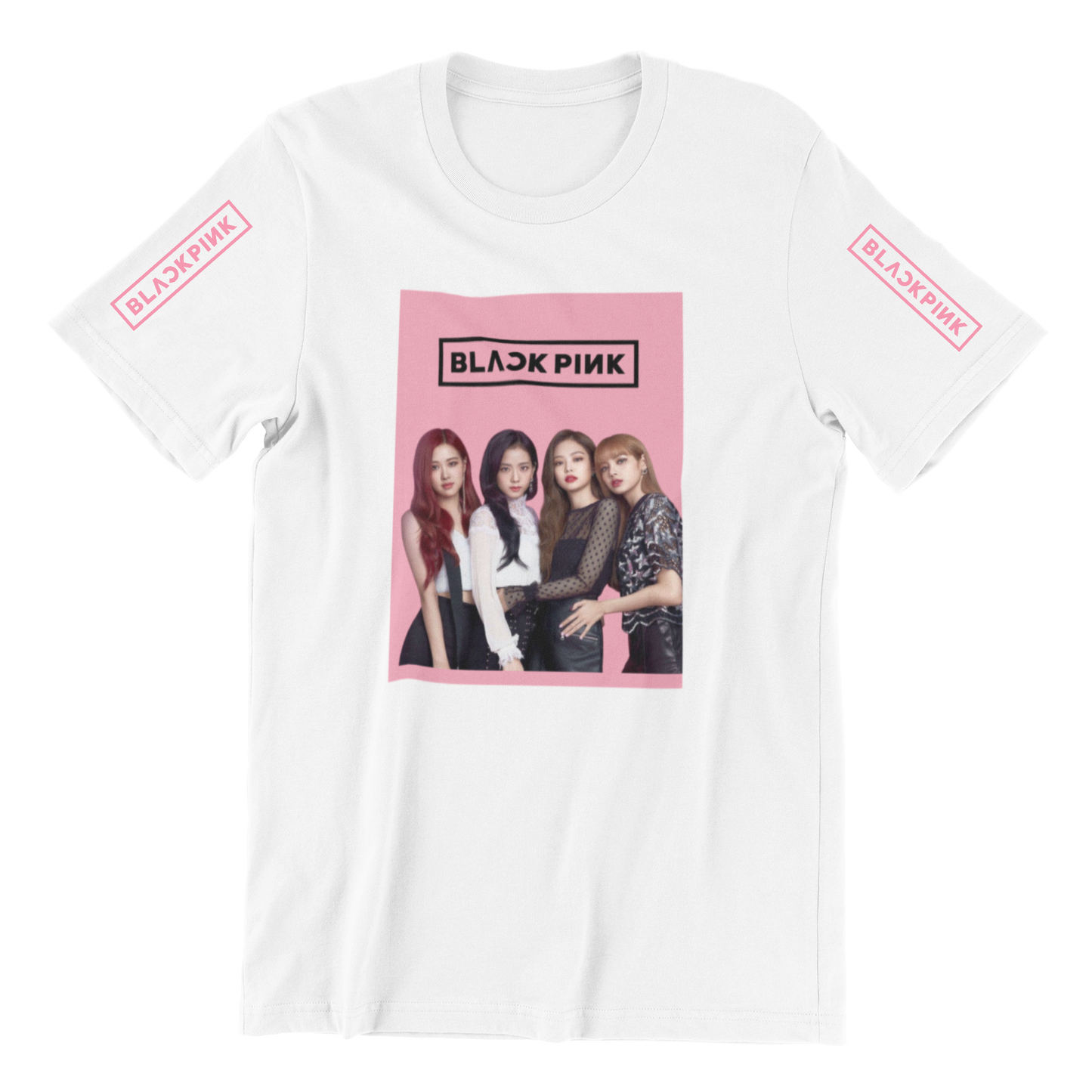 T-shirt Black Pink 1007