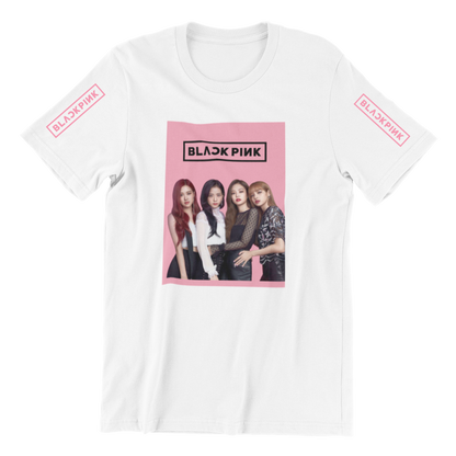 T-shirt Black Pink 1007