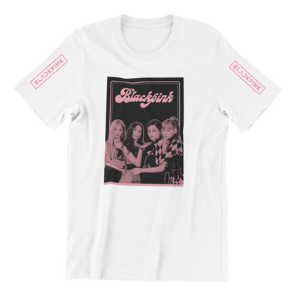 T-shirt Black Pink 1009