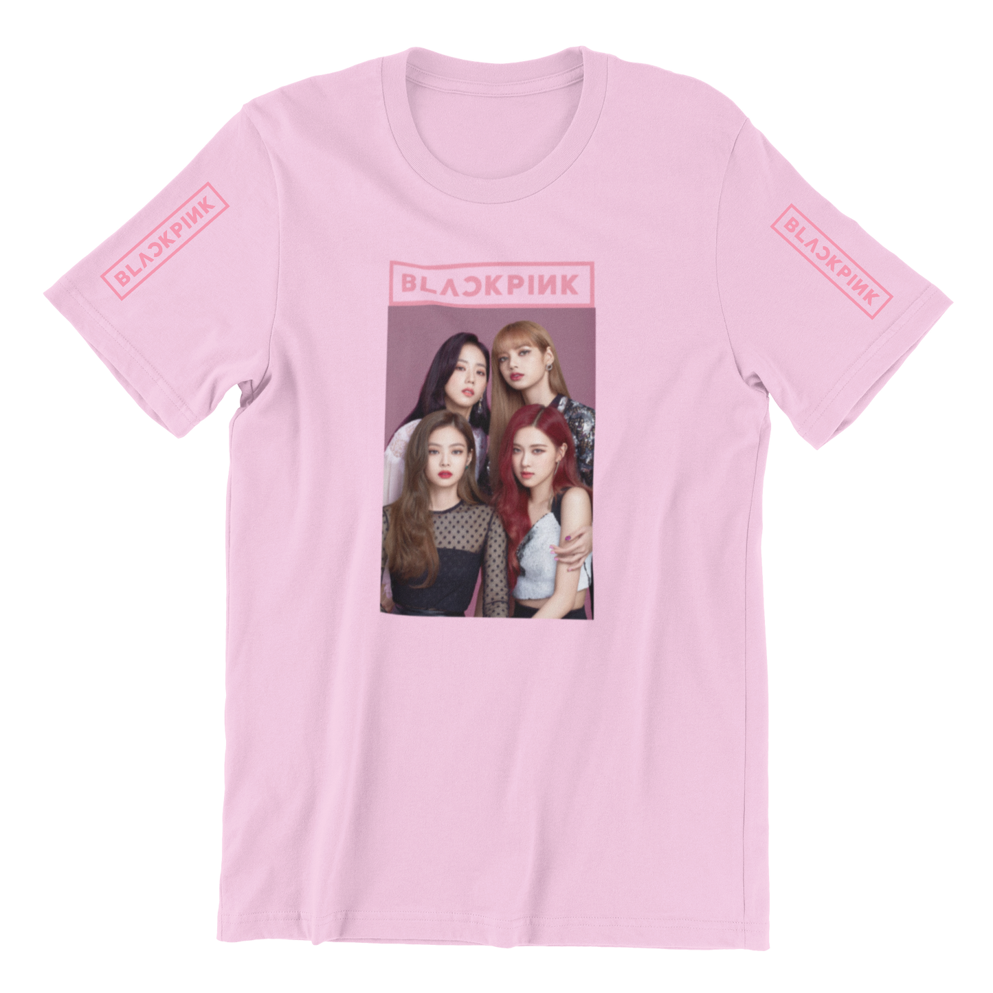 T-shirt Black Pink 1011