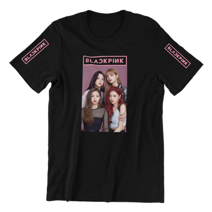 T-shirt Black Pink 1011