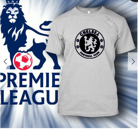 (TSPL-007) ΜΠΛΟΥΖΑΚΙ TSHIRT PREMIER LEAGUE CHELSEA WHITE