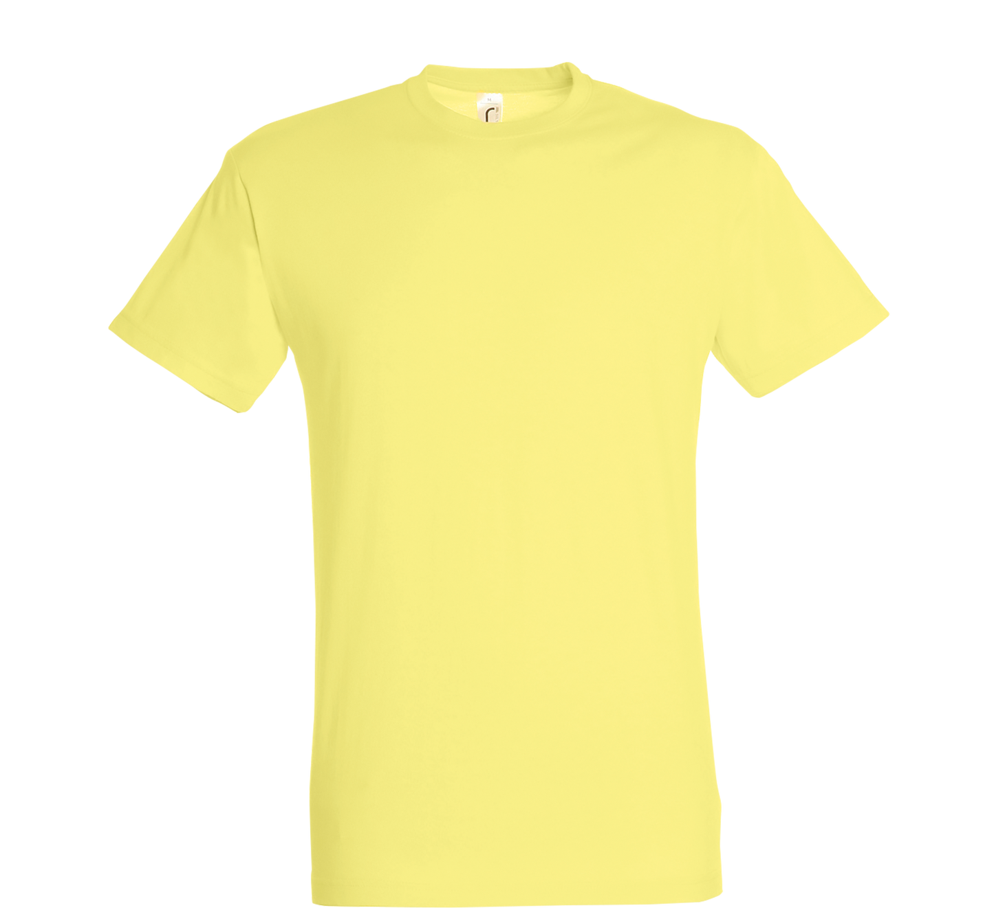 Tshirt Unisex Pale yellow