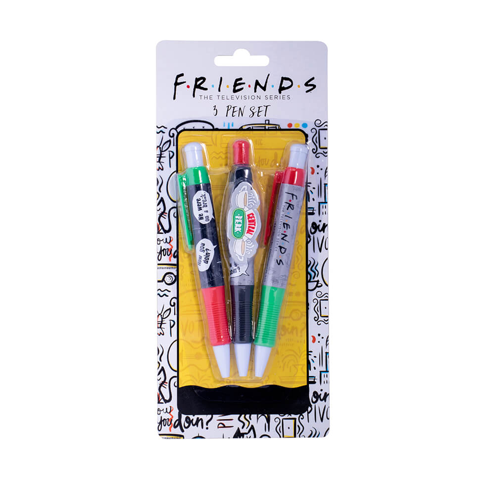 @Friends 3 Pen Set Σχολικά Σέτ