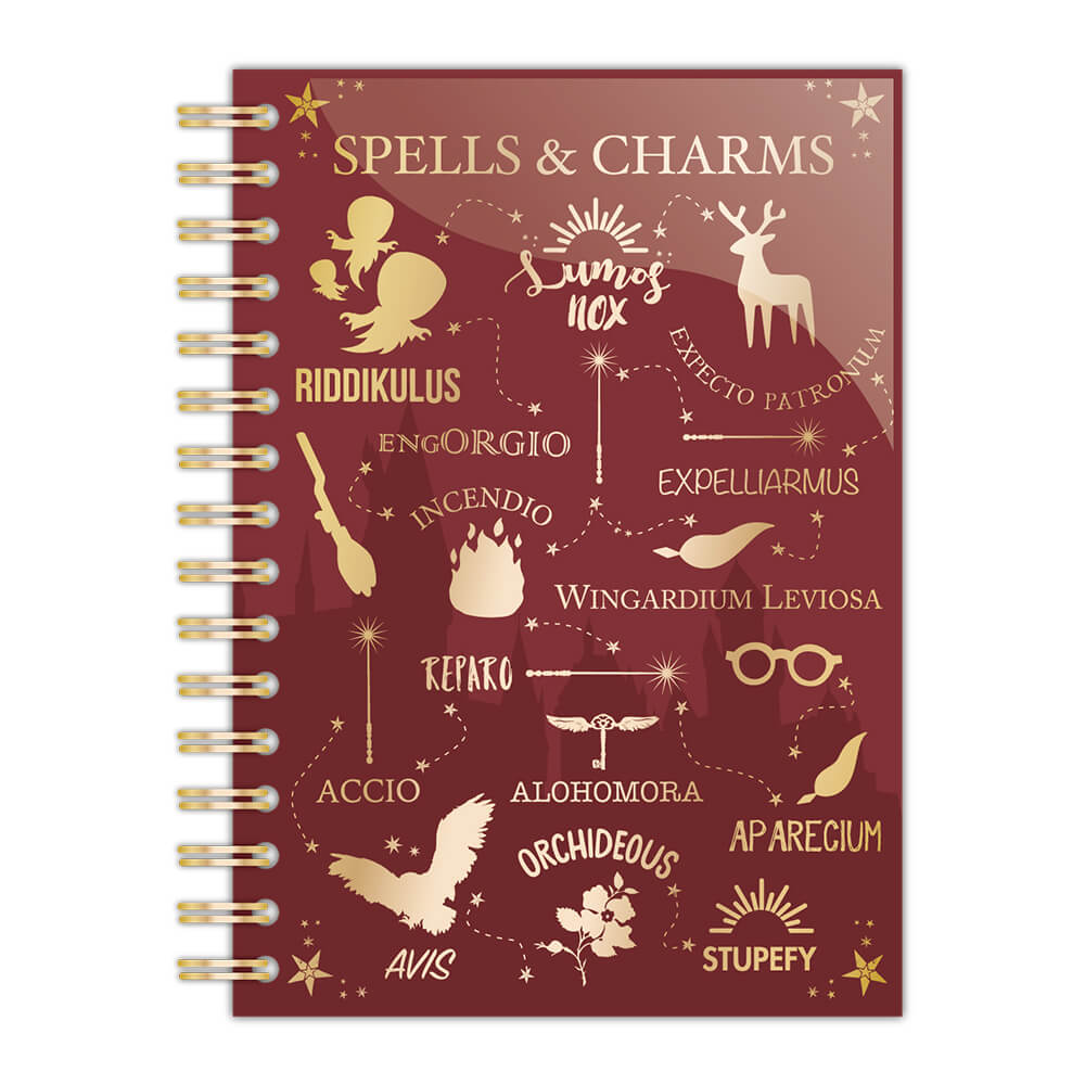 @Harry Potter A5 Wiro Notebook Spells & Charms Τετράδιο